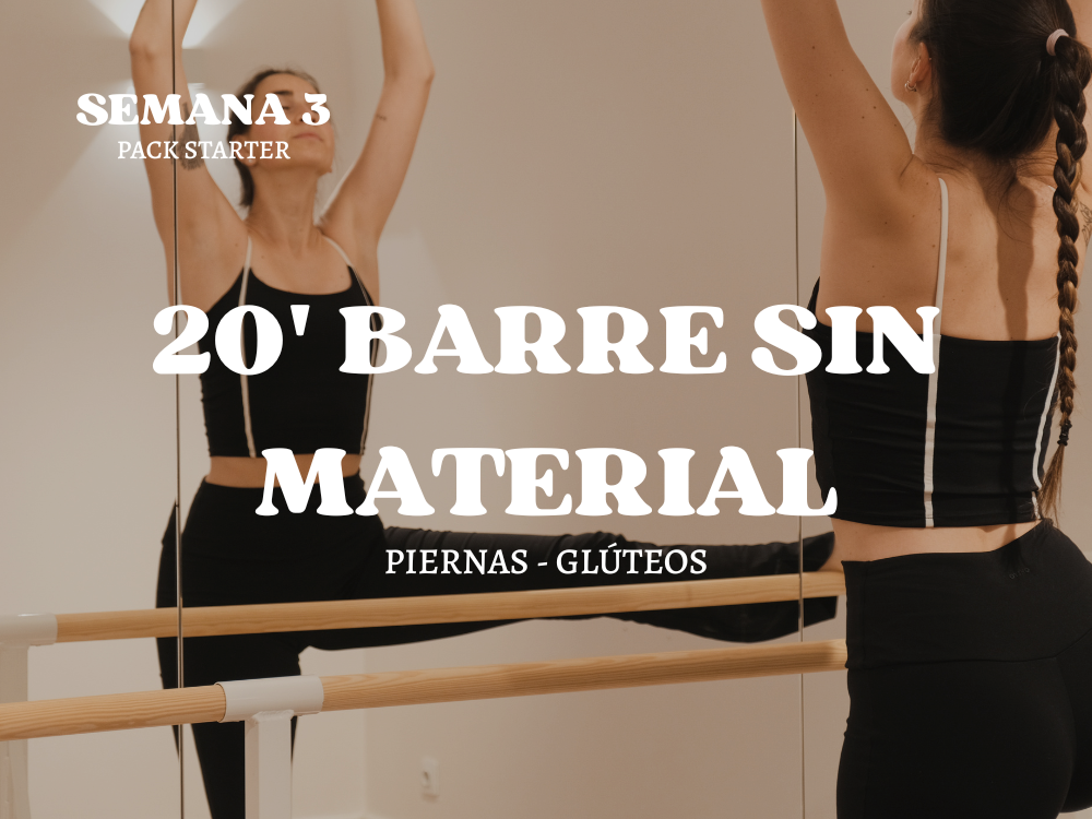 20' barra sin material
